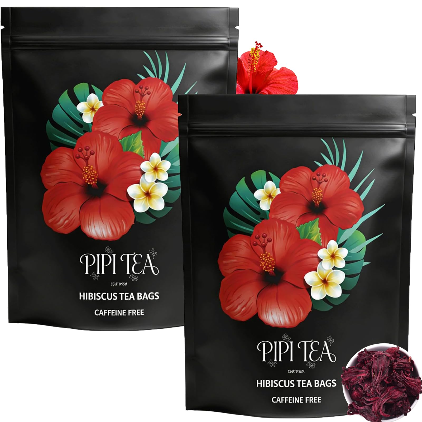 Amazon.com : Pipi Tea Hibiscus Tea Bags,Hibiscus Tea Organic