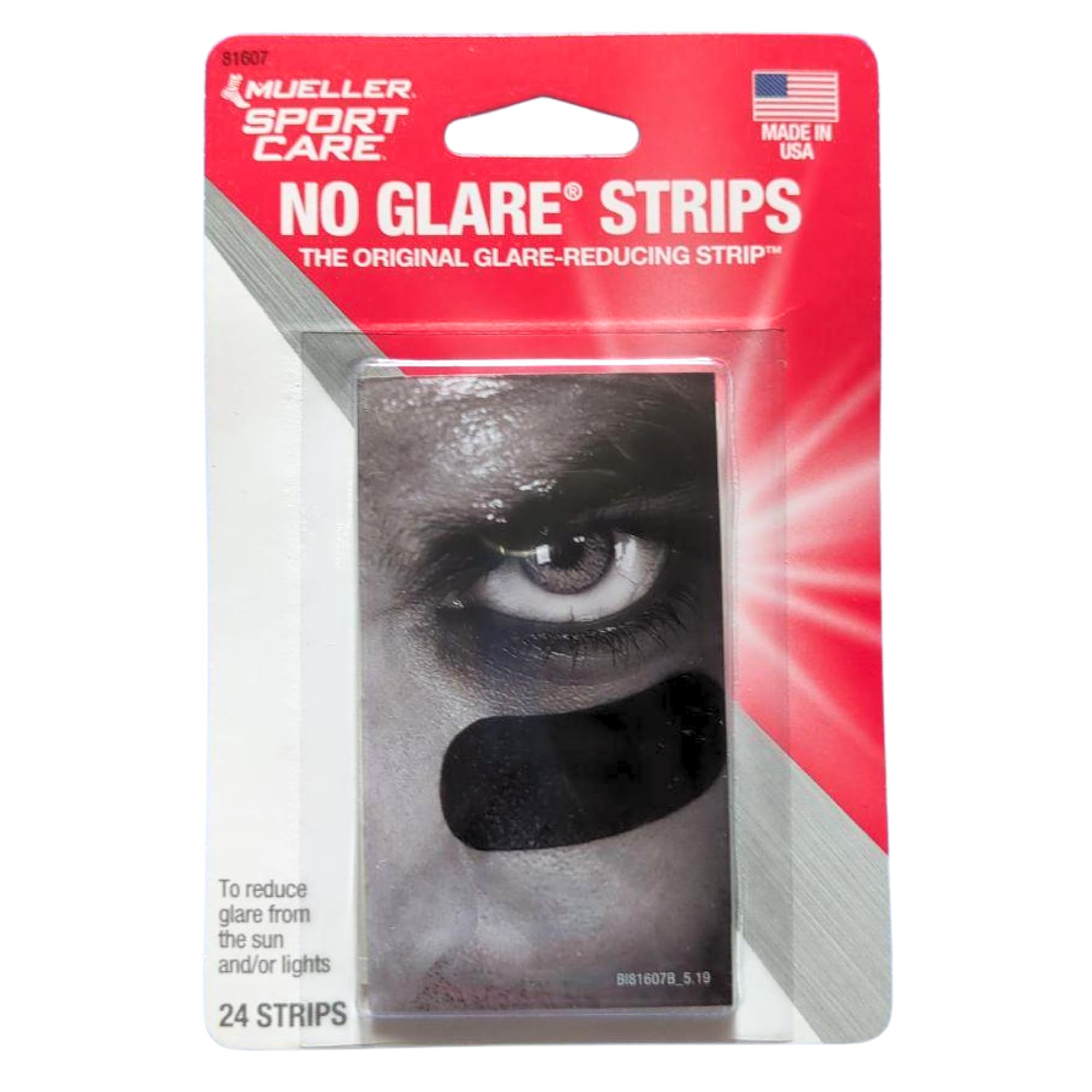 Mueller No Glare Strips, Solid Pink, No Logo, 36 Stripes : Amazon