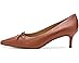 Lauren Ralph Lauren Adrienne Lace-Up Nappa Leather Pumps - Left View