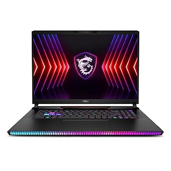 MSI Raider 17inch 16:10 QHD+ 240Hz Gaming Laptop