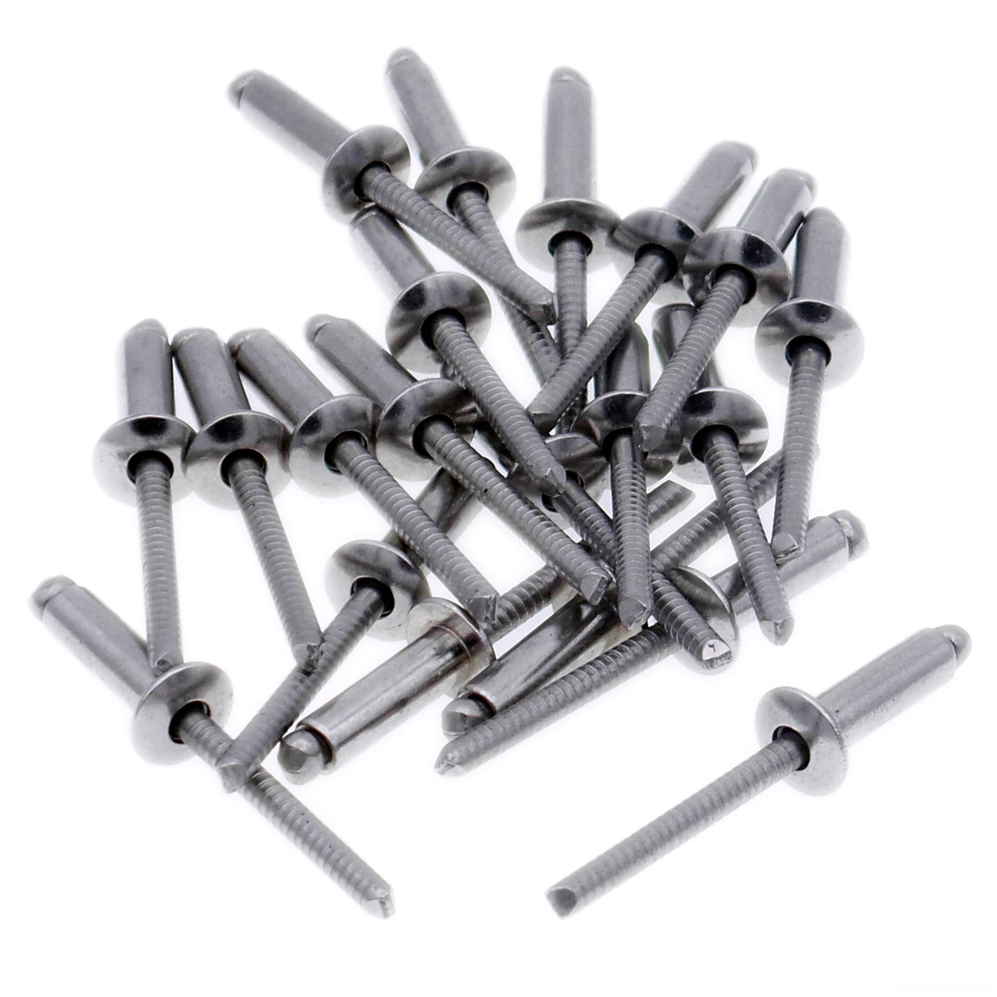 Singularity Supplies M3.2 (3.2Mm X 6Mm) Dome Blind Rivet - Stainless Steel (A2) (Pack Of 20)