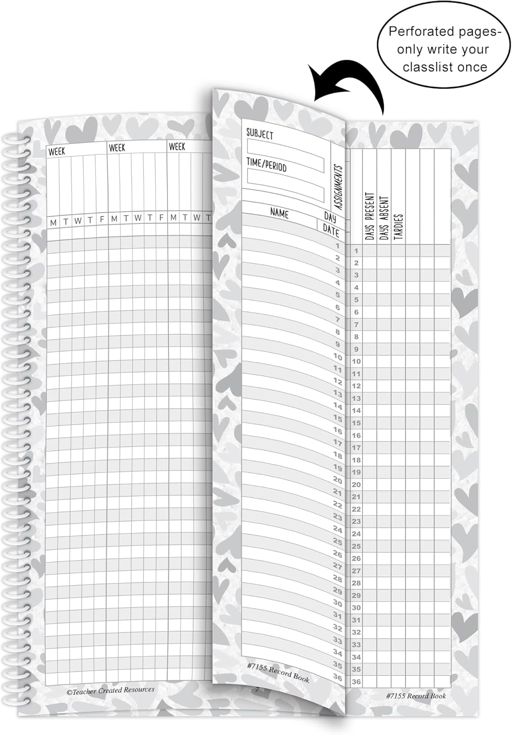 Teacher Created Resources Everyone is Welcome Record Book (TCR7155) : Office Products