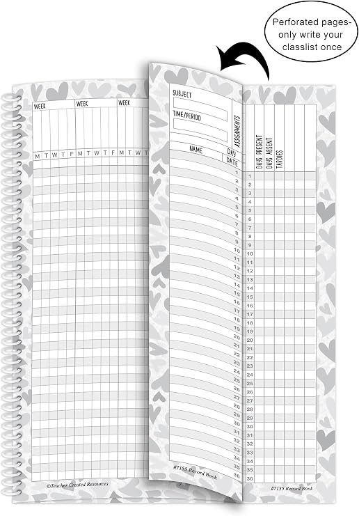 Teacher Created Resources Everyone is Welcome Record Book (TCR7155)
