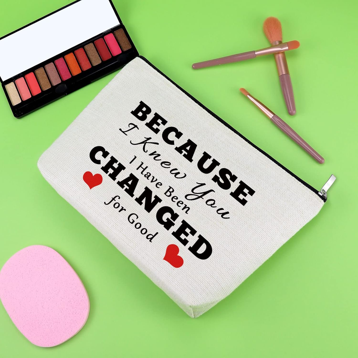 Musical Lover Gifts Music Makeup Bag Musical Theater Gift Music Lover Gift for Best Friend Women Friendship Inspirational Gifts Birthday Gift for Sister Friend Cosmetic Bag Thanksgiving Gift - Image 2