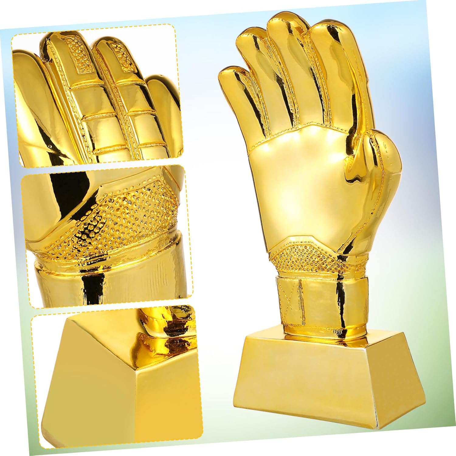 balacoo Goalkeeper Supply Soccer Trophy Gloves Unique Award for Youth Athletes