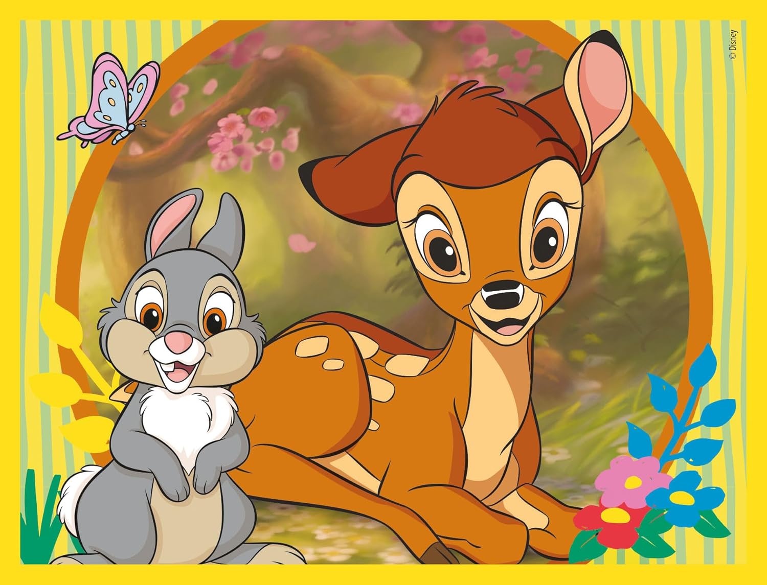 Clementoni - Disney Classics Classics 12 Pieces Children 3 Years, Cartoons, Cubes, Puzzles, Made in Italy, Multicoloured, 41196