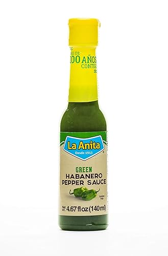 La Anita Salsa de pimienta habanero verde 4.67oz (4.7 fl oz)