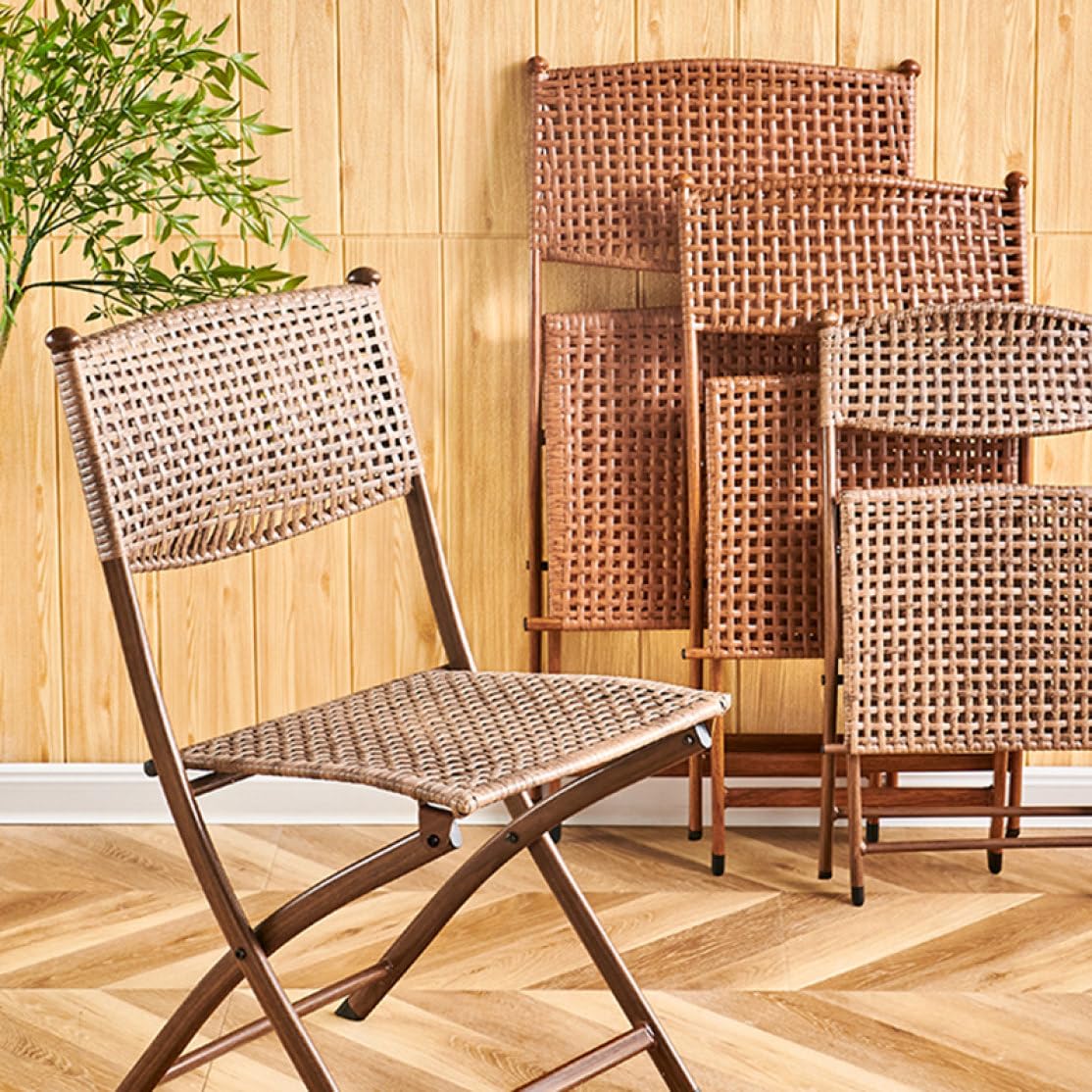 Amazon.co.jp: [Donahutt03] 折り畳み椅子 籐編み 手細工籐椅子 撥水