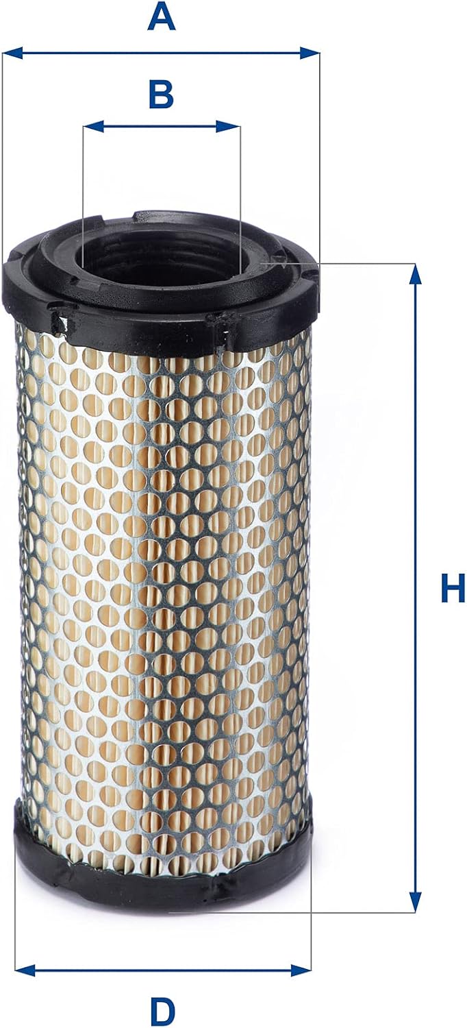 UFI Filters 27.A05.00 Air Filterfor Agricultural or Industrial Machinery