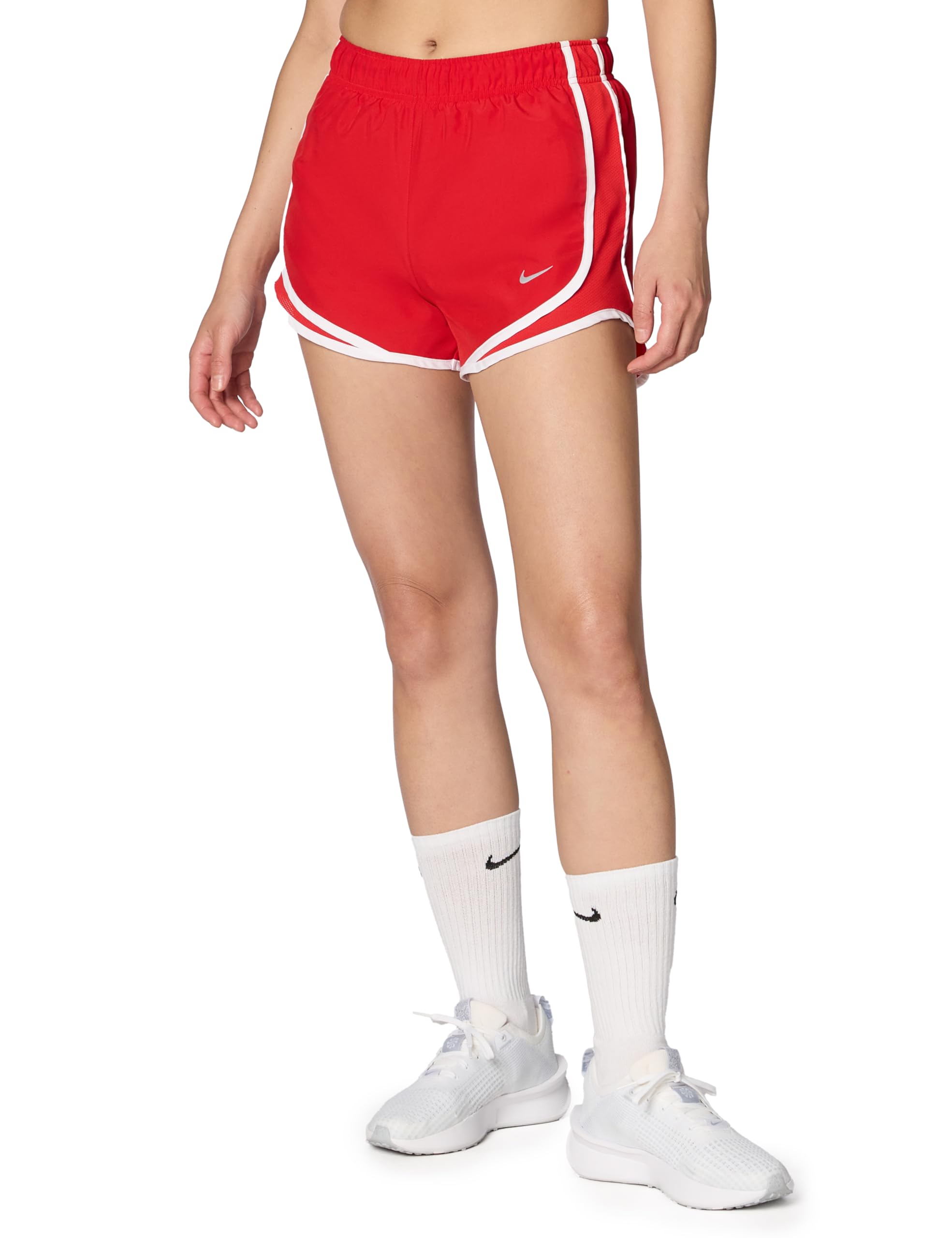 Nike Women's Tempo Dri-FIT Mid-Rise Brief-Lined Running Shorts