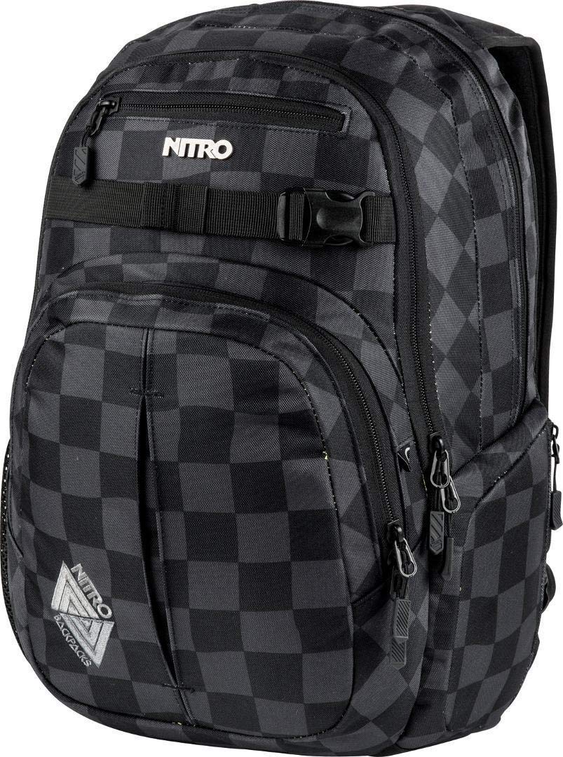 Nitro Snowboards 2018 Rucksack, 51 cm, 35 liters, Schwarz (Checker)