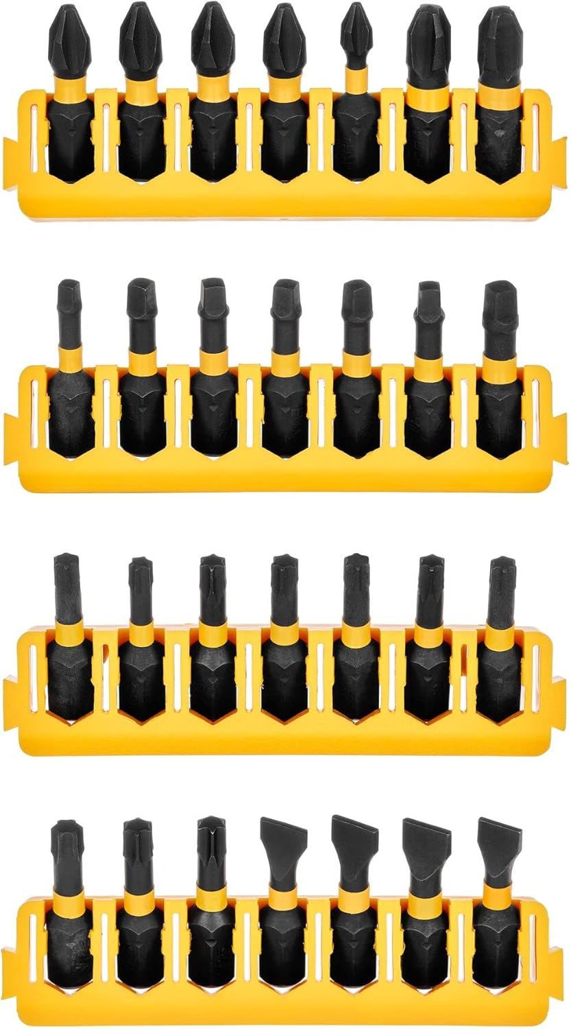 DEWALT BYTC Flex Torq Set #2 Phillips/#8 Slotted Set Shank Screwdriver Bit Set Screwdriver (21-Piece) (DWABYTFT-21)