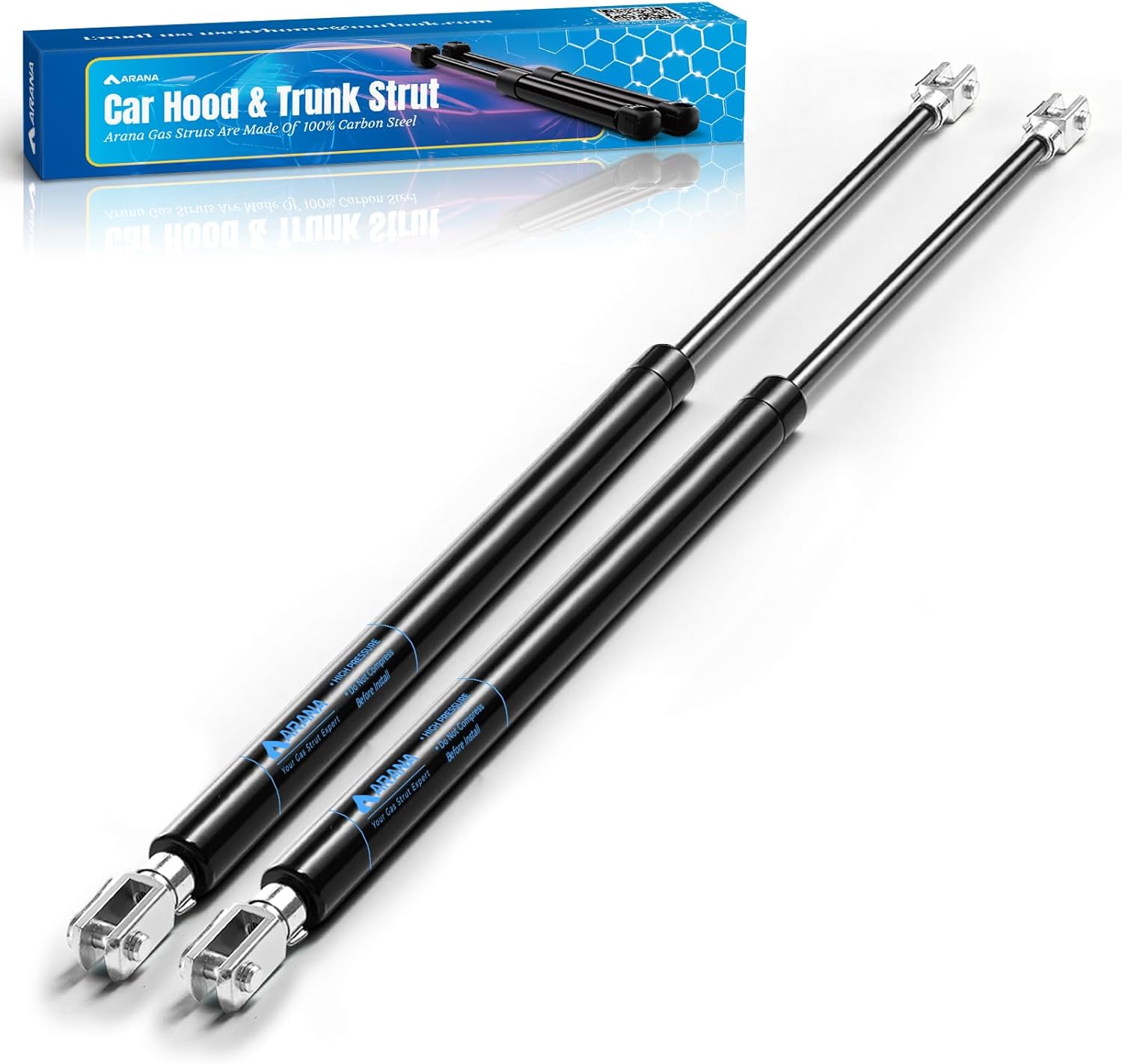 ARANA Premium Rear Hatch Liftgate Struts Shocks Fit for Toyota 4Runner & Hilux 1996-2002, Trunk Door Tailgate Lift Support Replacement OE#4286, 586261, 2 Pcs