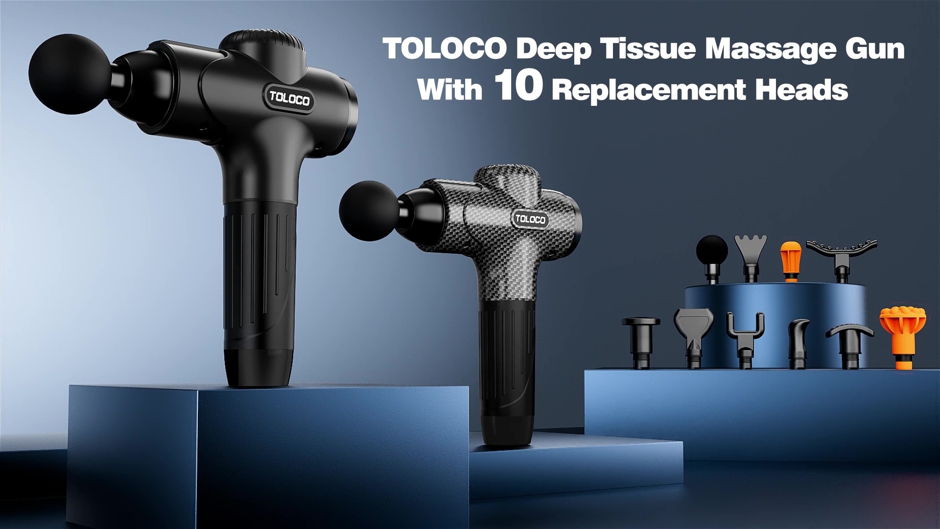 Amazon.com: TOLOCO Massage Gun Deep Tissue, Percussion Massage Gun