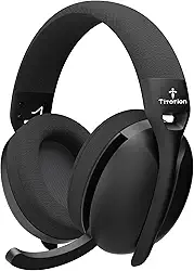 Fone De Ouvido Headset Gamer com Fio Preto Branco USB P2/P3 Compatível Vídeogame Celular Titorion (Preto)
