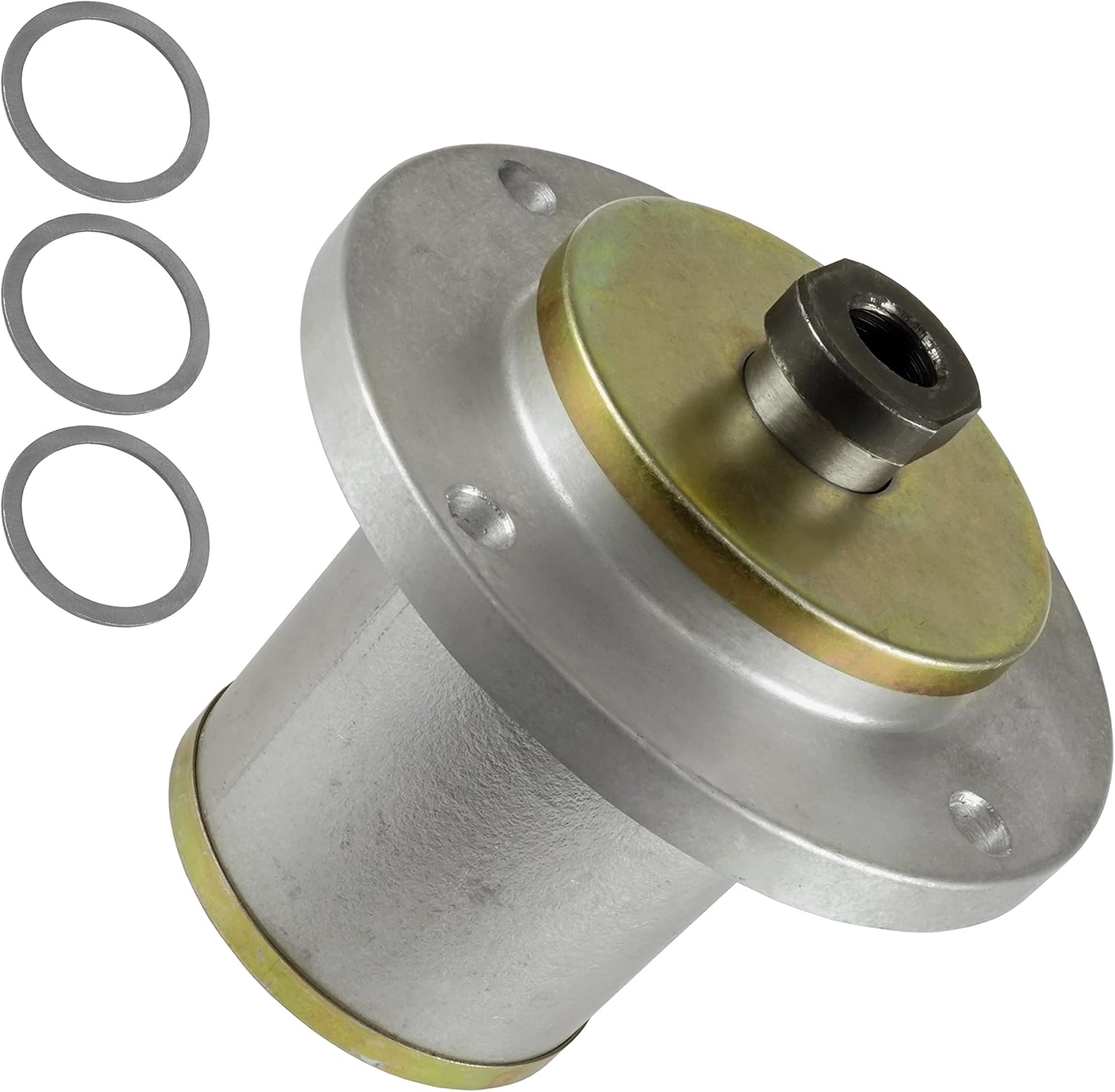 Caltric 539107408 Deck Spindle Compatible with Husqvarna WHF4215 42" / WHF4818 48" / TH5221 ZTH5223 ZTH5225 ZTH5221 WHF5218 52" / ZTH6123 ZTH6125 61"