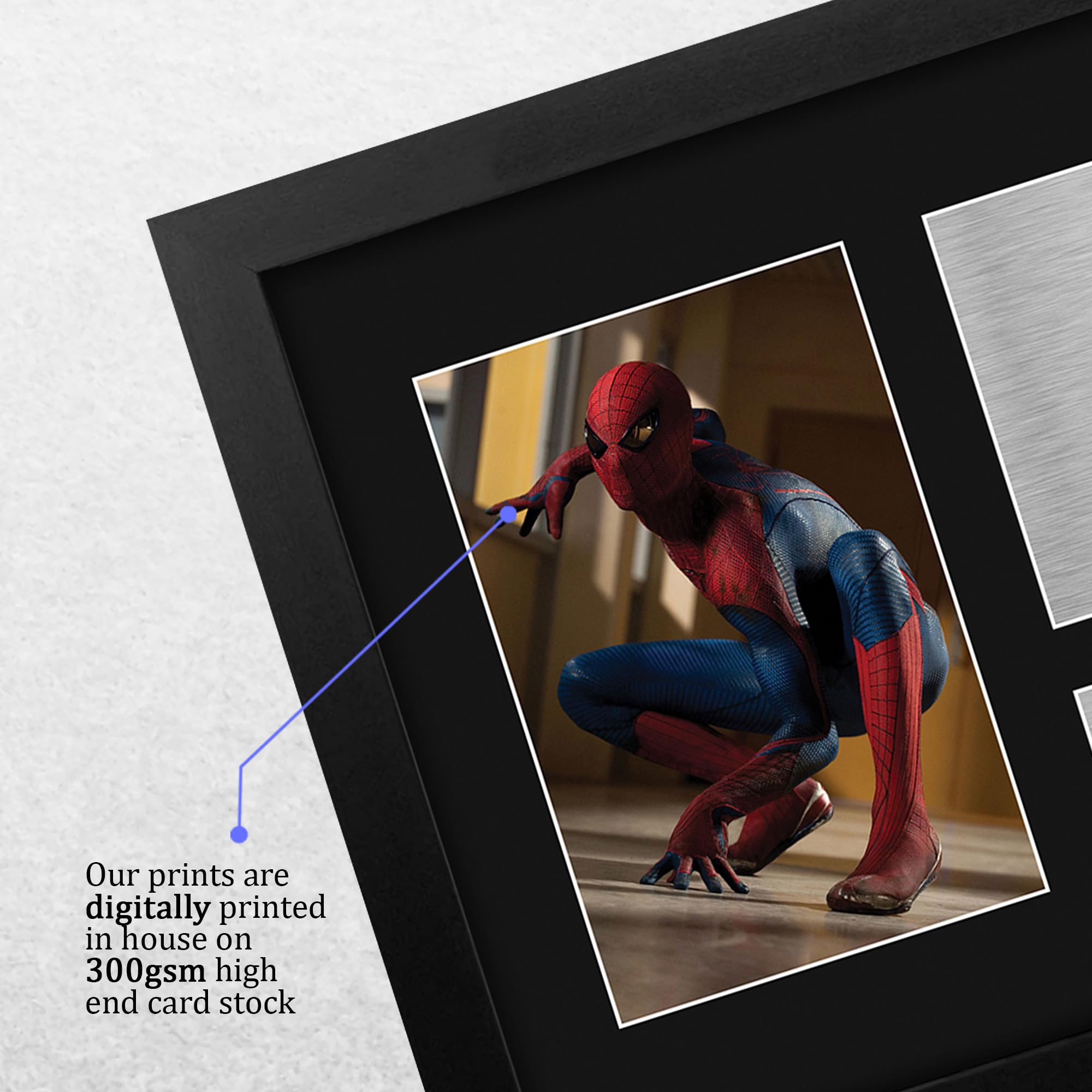 Amazon.com: HWC Trading Andrew Garfield Spider-Man Framed Gifts