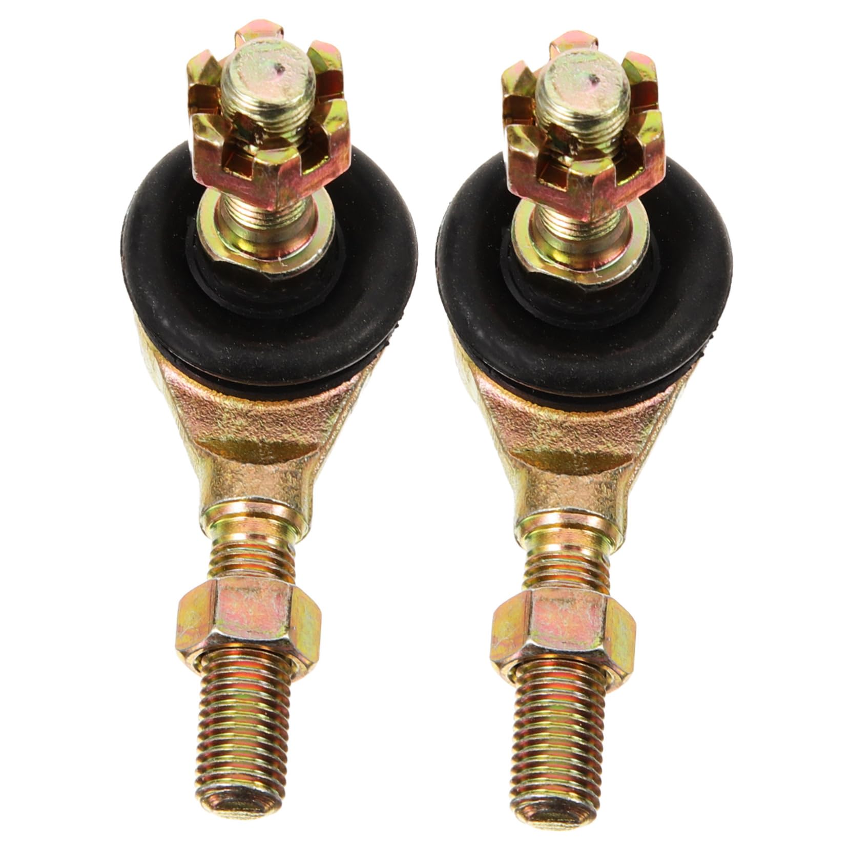 TOPBATHY 3 Paia Testa di Palla da Giunto a Sterzo Kart Tie Rod Bielle di Giunzione Tirante dello Sterzo Tiranti dello Sterzo Teste a Snodo Sferico Tiranti Interni Ed Esterni Ferro da Stiro