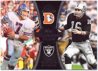 Jim Plunkett, John Elway 2012 Topps Paramount Pairs #PA-EP - Oakland Raiders, Denver Broncos