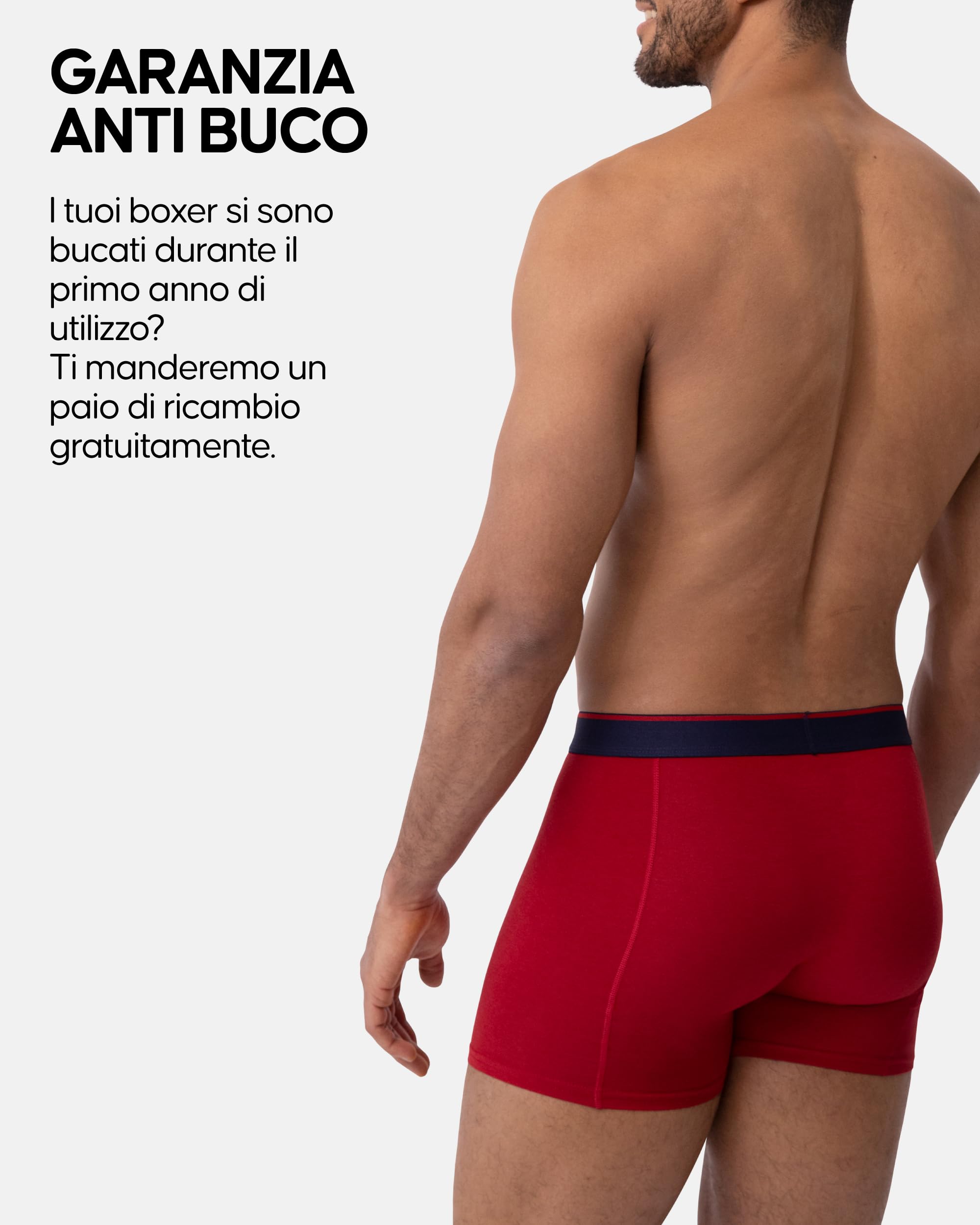 DANISH ENDURANCE Boxer Uomo in bambù Ultra Morbido, Mutande Boxer Bamboo Comodi, Traspiranti, con o Senza Patta Frontale, 3 Paia