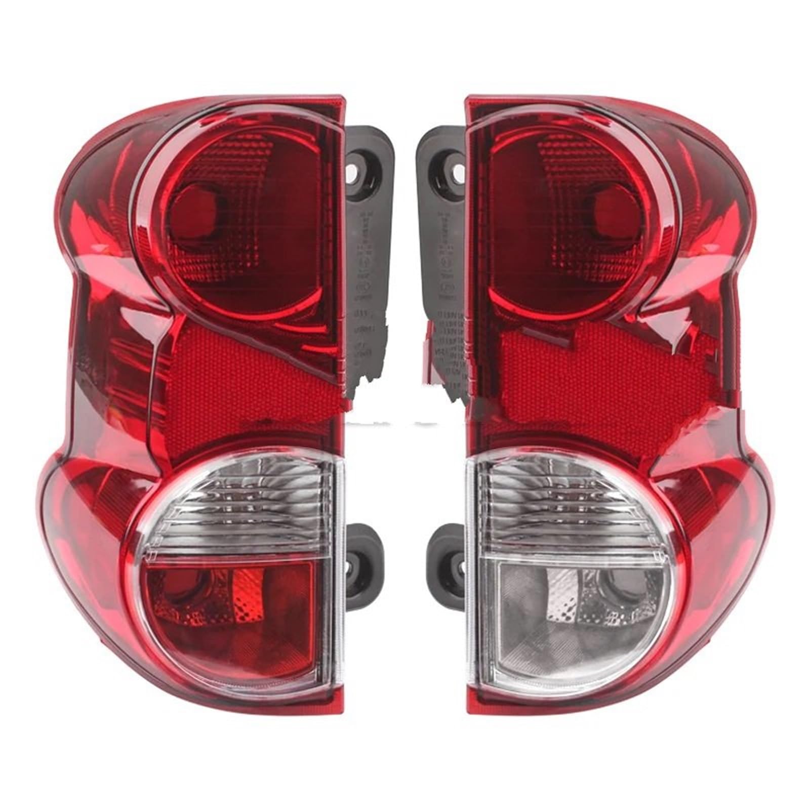 Lampa tylna zespolona Zewnętrzne tylne światła do Nissana NV200 2009-2019 Tylne światło stopu Tylne światło przeciwmgielne Lampy ostrzegawcze Osłona(Left and Right)