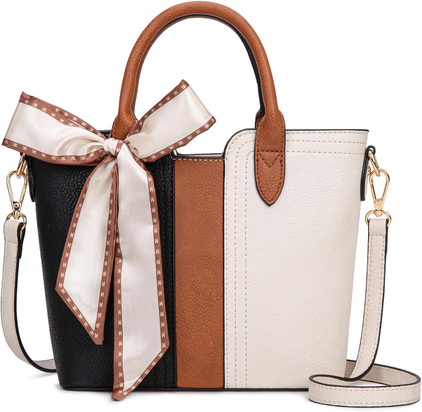 Montana West Small Tote Bags for Women Crossbody Purses Cute Satchel Handbag with Detachable Strap