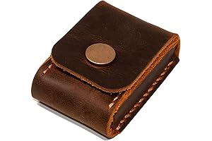 Zippo Lighter Pouch: Premium Personalized Engraved Leather Case