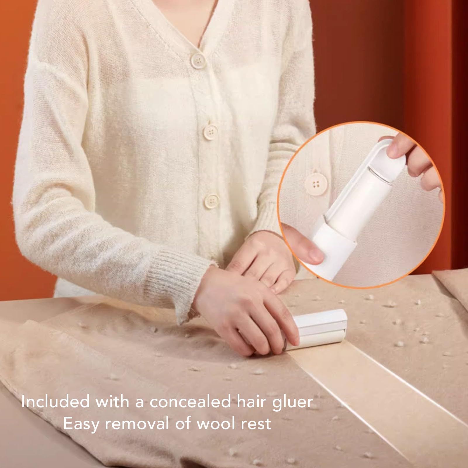 Rechargeable Fabric Shaver Versatile Lint Remover for Sweater