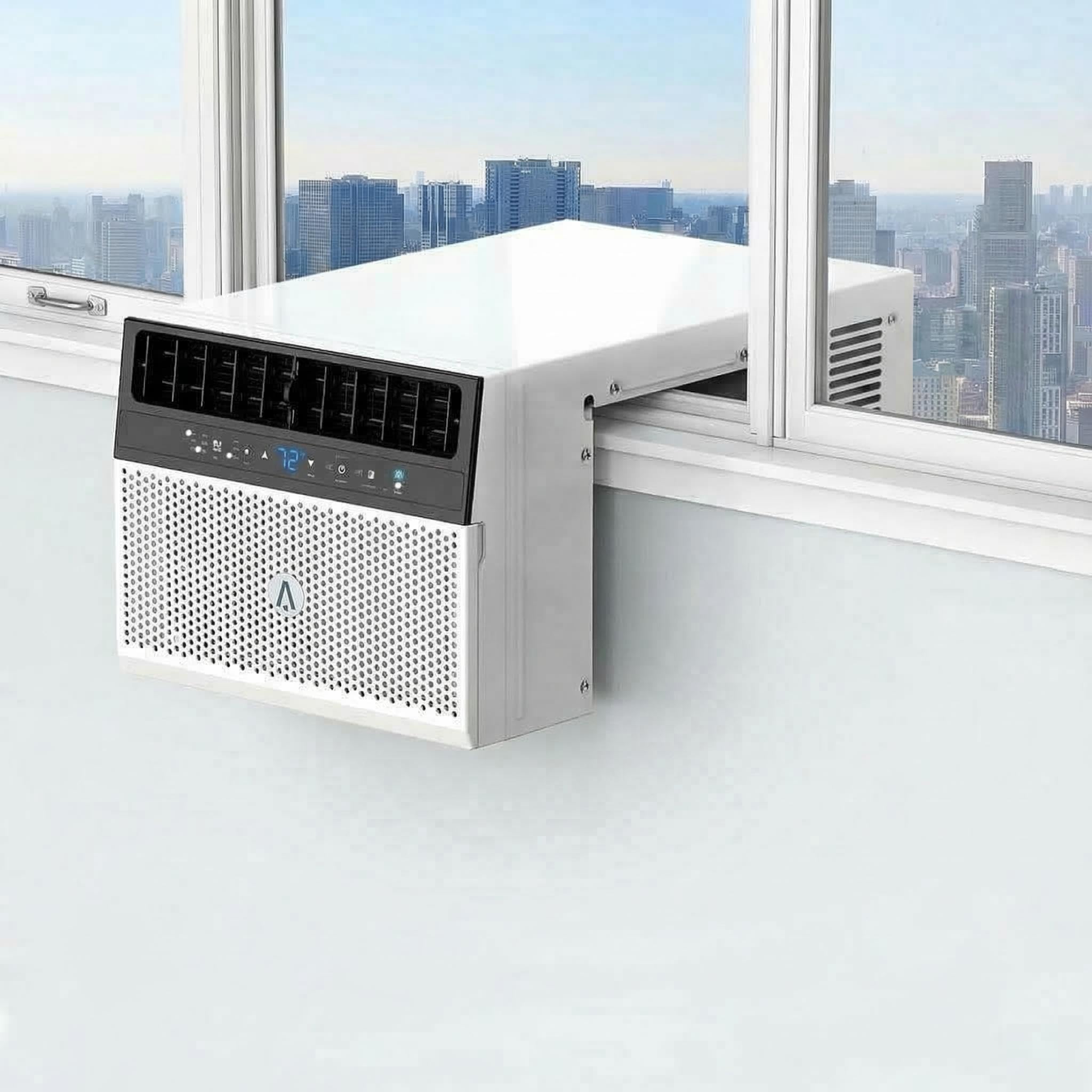 IDEALHOUSE 6000 BTU Saddle Window Air Conditioner,