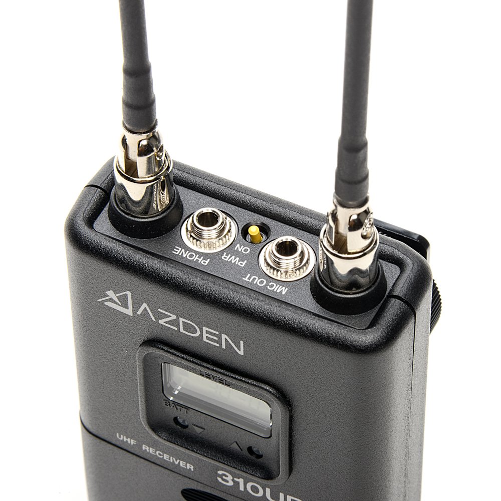 AZDEN UHFハンドヘルドワイヤレスマイクロフォン 30HT  310UDR 310UDR - 310 Series Diversity Receiver - Azden
