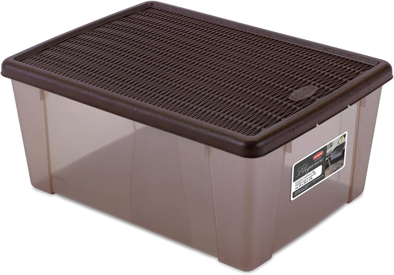 Stefanplast Elegance Multipurpose Case, Moka, 2X-Large/59 x 39 x 35 cm