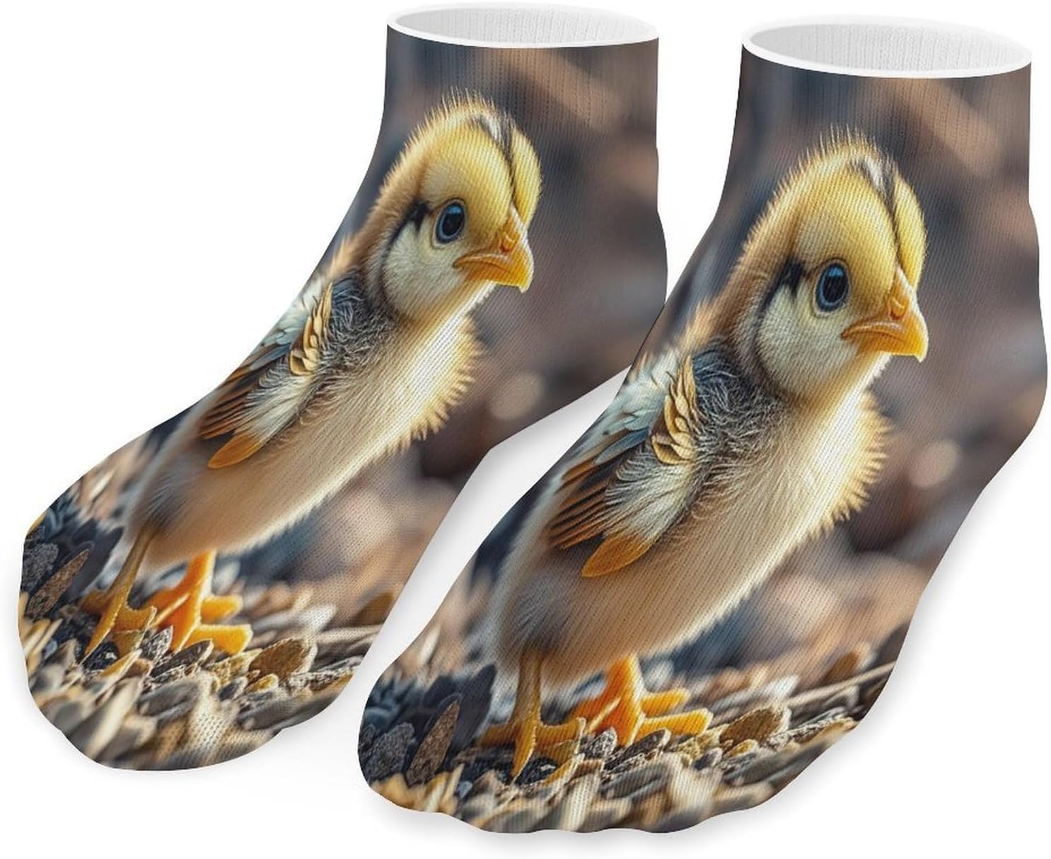 Chicken Chick Ankle Sock-Low Cut Breathable,Basketball Socks for Men Women,Tube Socks for Work Sports