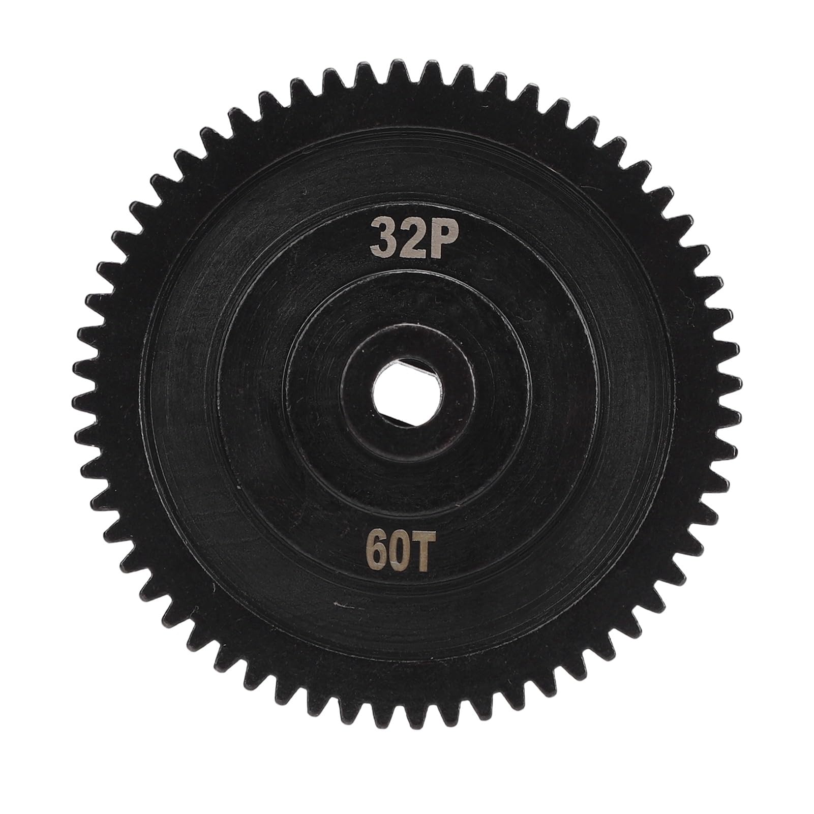 Lybunair Spur Gear Stainless Steel 60T 32P for SCX10 PRO 1/10 RC Car Upgrade Parts