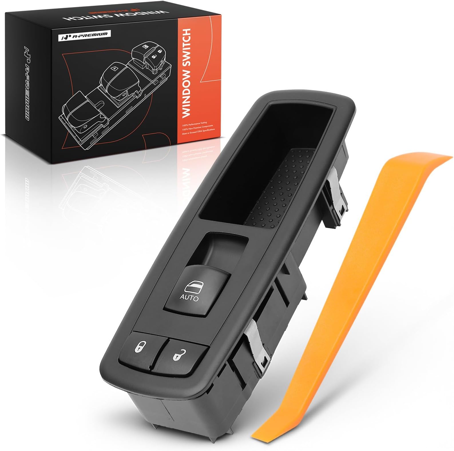 A-Premium Front Right Passenger Side Power Window Switch