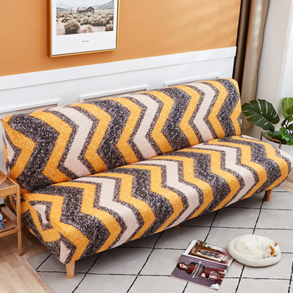 Housse pour futon pliant idéale pour un salon chaleureux et sans taches