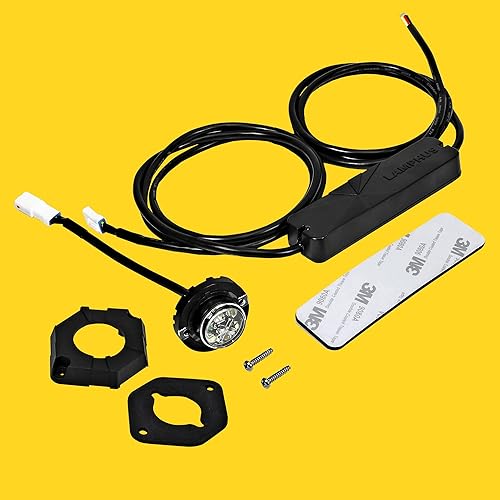 Miniatura 8 de Lamphus SnakeEye III - Luz estroboscópica de posición oculta SAE Clase 1 IP67 Impermeable 72 Modos de flash Función TBT Luces de advertencia de