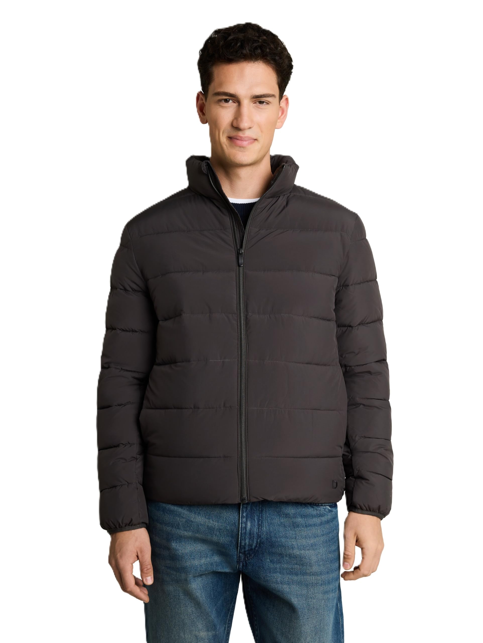 TOM TAILOR Denim Herren 1050991 Lightweight Steppjacke mit Stehkragen (1er Pack)