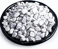 Vista 20 de Chips de Cristal de Yaxaita Pulida 200 Piezas - 0.3" 10 oz Chips de Piedra Pulida Chips de Piedras de Vidrio Marino Triturado Piedras de Cristal