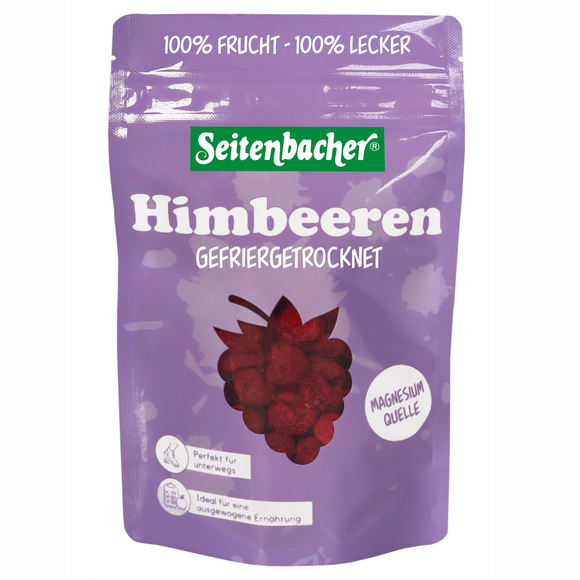 Seitenbacher Früchte gefriergetrocknet I Topping I Snack I Himbeer (10x30g)