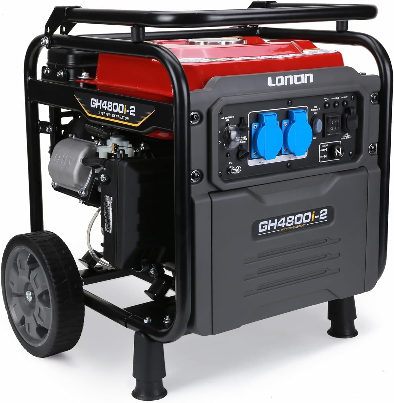 ERAYAK 4000W Notstromaggregat Leise Benzin Inverter Stromerzeuger