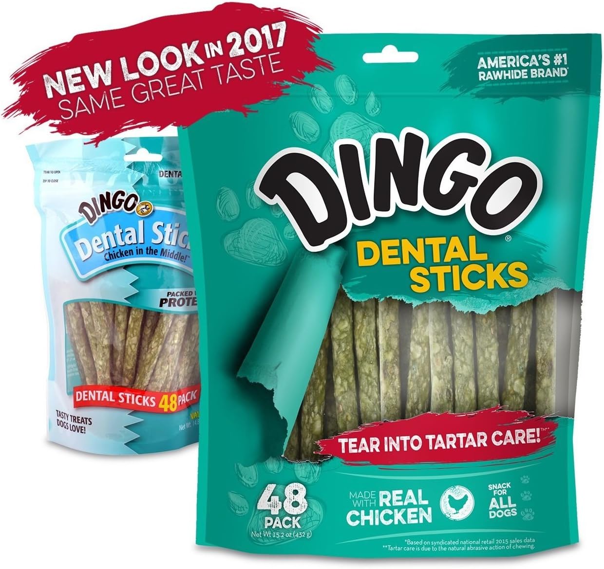 Dingo Dental Sticks for Tartar Control, 192-Count