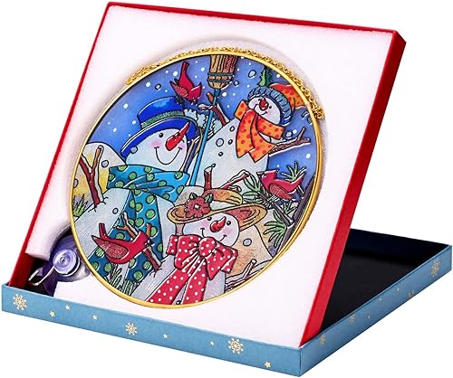 Miniatura 9 de Colibrí - Atrapasoles para ventana de vitrales, coloridos atrapasoles de flores de mariposa de 6 pulgadas, panel de vidrio colorido, atrapasoles de