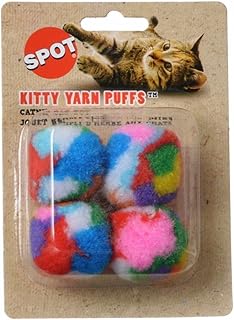 Spot Spotnips Yarn Puffballs Cat Toys (12 Pack)