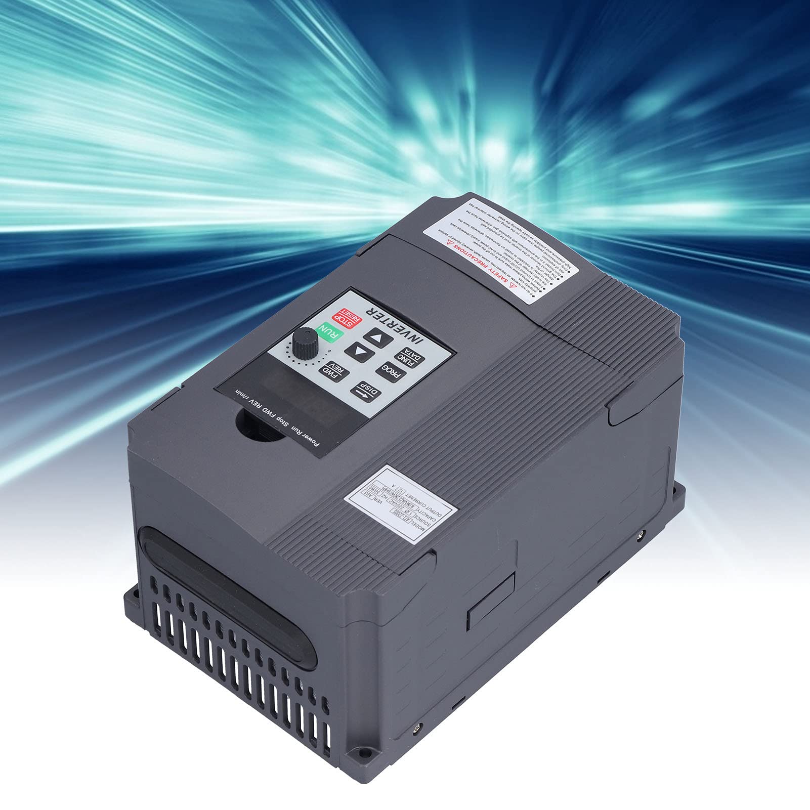 Frequenzumrichter VFD 2.2KW 220V Einphasen Universal Frequenzumwandler zur Steuerung der Motordrehzahl