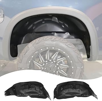 5.8FT Rear Wheel Well Guard Compatible with 2019-2026 Chevy Silverado 1500 Tire Inner Fender Wheel Well Liner Replacement for 2019-2026 Chevy Silverado Accessories