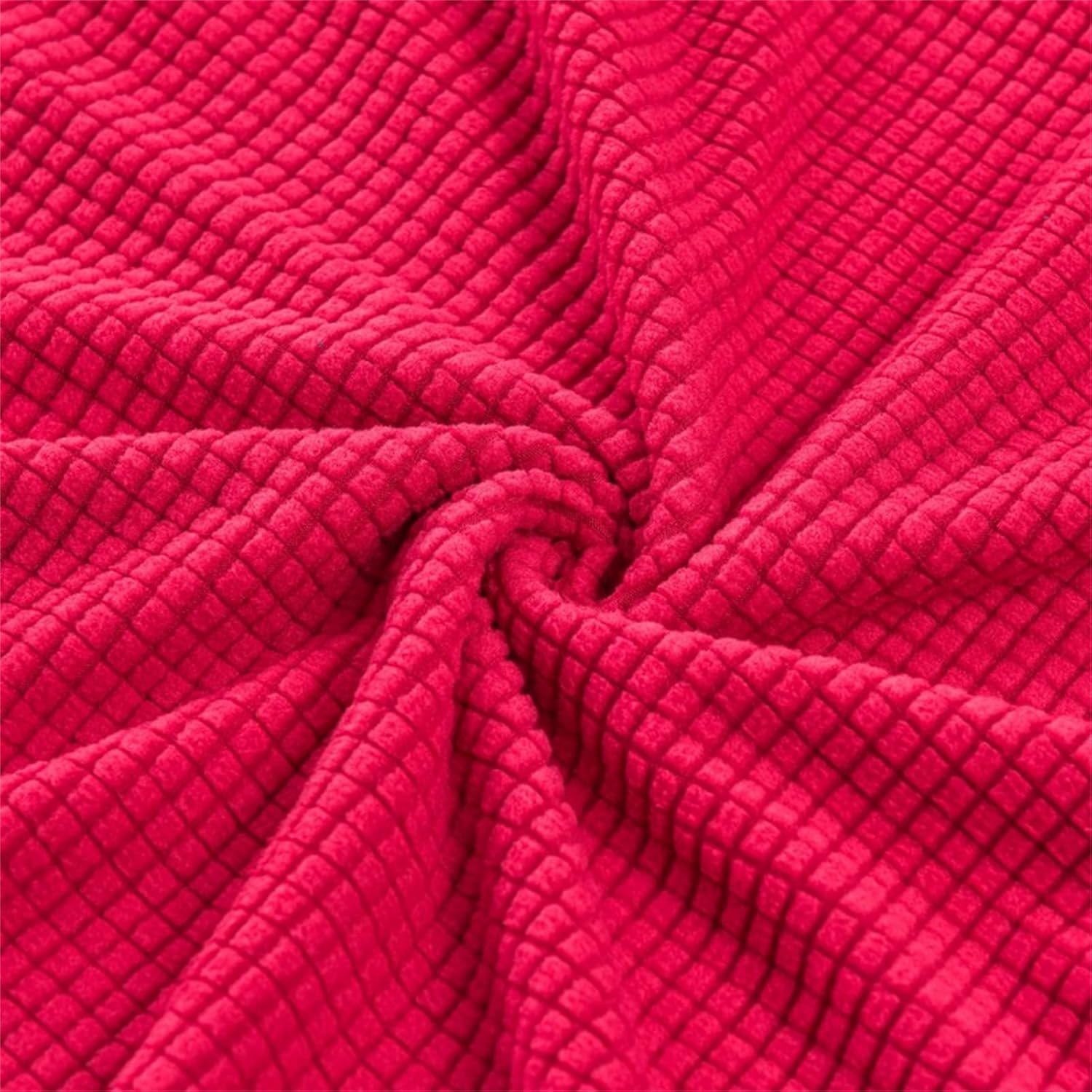 Stretch Armchair Slipcover Removable Washable Chair Covers for Armchairs, Couch Cover Furniture Protector for Living Room Home Decoration (Red)