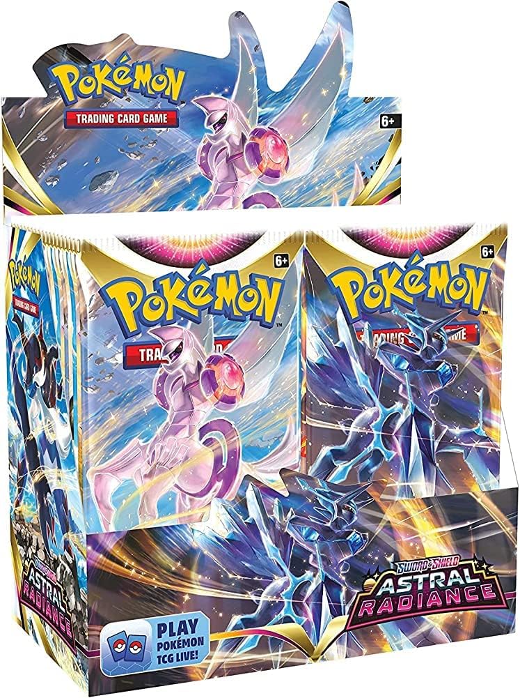 Pokemon TCG: Sword & Shield Astral Radiance Booster Display Box, Multi