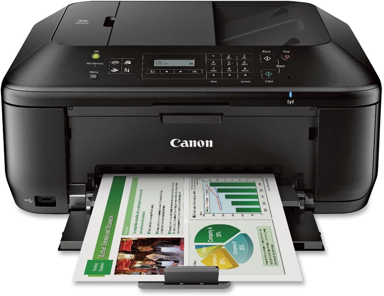 Canon 28527909 CNMMX532 - Canon PIXMA Inkjet Multifunction Printer - Color - Photo Print - Desktop
