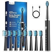 Spazzolini da Denti Elettrici Sonici con 8 Testine – Spazzolino da Denti Elettrico