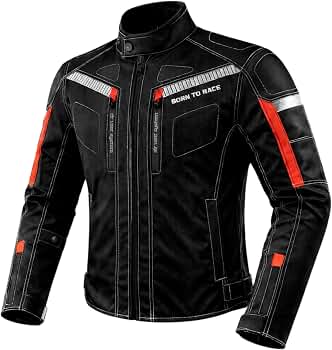 Amazon.com: BTR BORN TO RACE Men's Motorcycle Riding Jacket